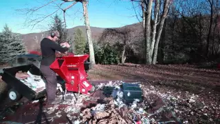 DIY Paper Shredder from Wood Chipper