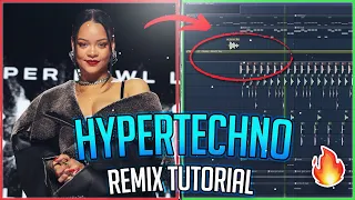 How To Make a Hypertechno Remix From Scratch  [FL Studio Tutorial]