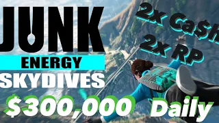 $300,000 + 50,000 RP Daily - Junk Energy Jumps - GTA V Online