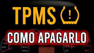 Como Apagar la Luz o testigo TPMS tires