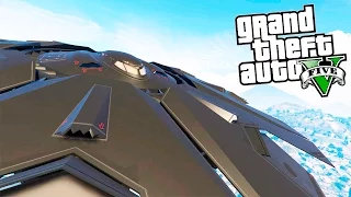 GTA 5 Моды: ЛЕТАЮЩАЯ ТАРЕЛКА! - НЛО В ГТА 5! ✅