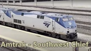 ALL ABOARD!! AMTRAK'S SOUTHWEST CHIEF traveling to Chicago stops at Kansas City's Union Station