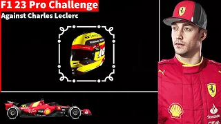 F1 23 Pro Challenge against Charles Leclerc!