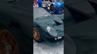 Lamborghini Miura P400S Millechiodi bei The ICE St. Moritz 2023