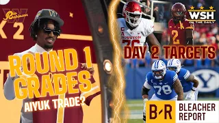 Washington Commanders Day 1 Draft Grades & Day 2 Targets/ NEEDS | JAYDEN DANIELS SZN IS HERE