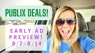 🔥 Publix Early Weekly Ad Preview! 9/7-9/14 || BEST DEALS || Learn How to Shop For Free At Publix!