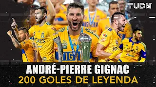 ¡GOLES DE LEYENDA! ⚽️🐯 Las 200 anotaciones de ANDRÉ-PIERRE GIGNAC con Tigres | TUDN