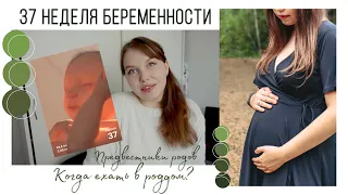 37 НЕДЕЛЯ БЕРЕМЕННОСТИ // Экскурсия по предвестникам родов // Когда ехать в роддом?