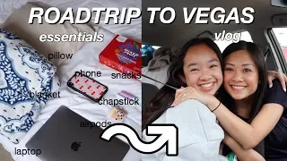 ROADTRIP TO VEGAS: My Roadtrip Essentials + Vlog | Nicole Laeno