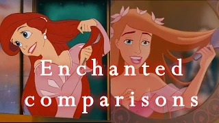 ♥ "Enchanted" vs Disney classics! ♥