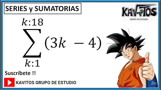 SERIES y SUMATORIAS (separata 2B) / problema 3