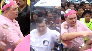 Angry Rishi Kapoor And Randhir Kapoor Lost Their temper Slaps a Person In Public