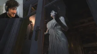 Markiplier simping respectfully for Lady Dimitrescu for 9 minutes straight/Resident Evil