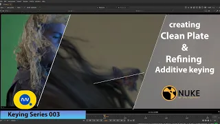 Nuke : Creating Clean Plate I Tips to Refine Additive Keying