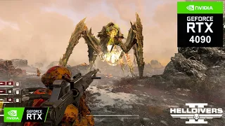 HELLDIVERS 2: ESTANU on RTX 4090 24GB (4K Maximum Graphics)