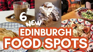 6 BRAND NEW place to EAT and DRINK in Edinburgh, Scotland! Winter 2023