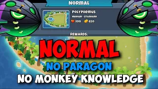 BTD6 Lych Normal Tutorial || No Monkey Knowledge || on Polyphemus