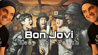 Bon Jovi - Keep The Faith - Dimas Senopati (Acoustic Cover) // Musician Reacts