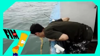 marquinho vomitando em pesca, 2016