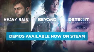 Steam Announcement Trailer - Detroit: Become Human, Beyond: Two Souls, Heavy Rain | Quantic Dream