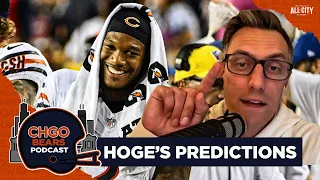 Adam Hoge gives his schedule predictions for the Chicago Bears 2024 season | CHGO Bears Podcast