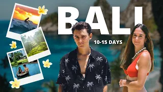 BALI: IDEAL TRAVEL ROUTE of 10-15 DAYS 🗺🌴