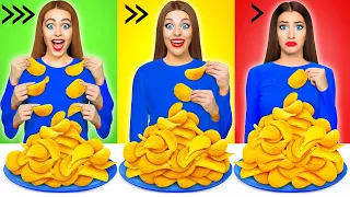 Быстрая Средняя или Медленная Скорость Еды Челлендж с Multi DO Food Challenge