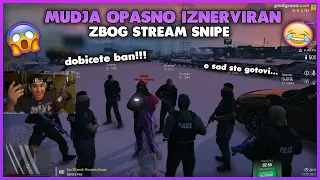 MUDJA OPASNO IZNERVIRAN ZBOG STREAM SNIPE