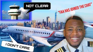 Pilot ARGUES with ATC in NEW YORK - Pilot VS ATC | Real Pilot Reacts