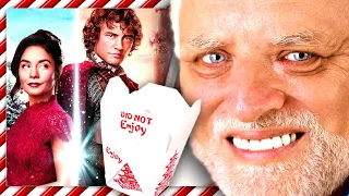 Reacting to 'The Knight Before Christmas' While Eating Chinese Food