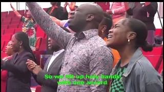 Worship time with Rev. Nana Sarpong