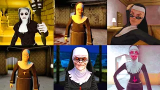 Horror Nuns Battle | Evil Nun 3 Vs Demonic Nun Vs Evil Nun 2 Vs Ice Scream 3 Vs Evil Nun Vs The Nun