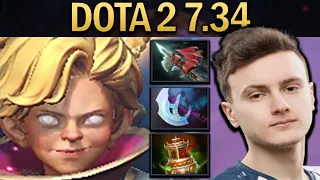 Invoker Dota 2 7.34 Gameplay Miracle with Pike - Manta