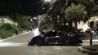 Best of Monaco GP - Zonda LH, Veyron, Enzo, One:77 ...