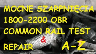 EXPERT MOCNE KILKA SZARPNIĘĆ PRZY OK 1800-2200 OBR COMMON RAIL CR DIESEL