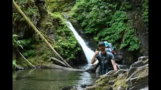 Hiking to Goldstream Falls, Vancouver Island