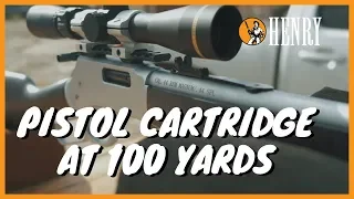 100 Yards with a Pistol Cartridge | Ep 7 | Hunt with a Henry