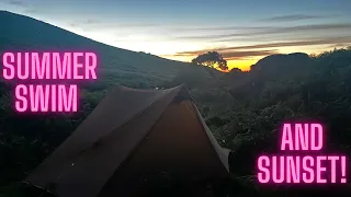 Dartmoor Summer Swim, Sunset and Wild Camp