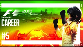 F1 2010 Career Mode #5: WAT EEN DRAMA!!! (Nederlands/Dutch)