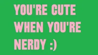 You're so cute when you're nerdy! - (Chuggaaconroy Memorable Moment)