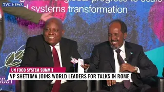 Vice President, Kashim Shettima Joins World Leaders For Talks On Food System Summit In Rome