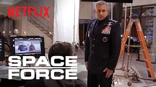 Space Force | Steve Carell Tampil Kembali dalam Acara TV Komedi | Netflix