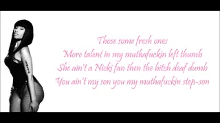 Nicki Minaj-Did it On'Em(lyrics)Pink Friday