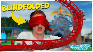 Can you build a Rollercoaster *BLINDFOLDED* in Theme Park Tycoon 2?