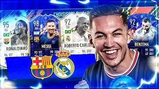 LA DRAFT DU CLASICO : RÉAL BARCA ! FIFA 22