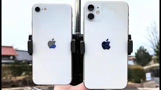 Apple iPhone SE 3 (2022) vs iPhone 11 Video Camera Comparison Test 4K60