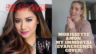 REACTION! Morissette Amon, My Immortal 💔 #MorissetteAmonReactions #EvanescenceCovers #