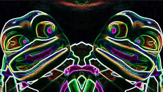 crazy frog | mirror + neon color fx | best fx 2023 | weird audio & visual effects | ChanowTv