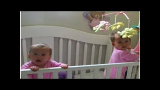 Sweet Twins Sneeze At The Exact Same Time