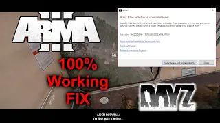 0xC0000005 STATUS_ACCESS_VIOLATION 100% WORKING FIX! 2022 DAYZ ARMA 3 WORKING 100% GUARANTEE!